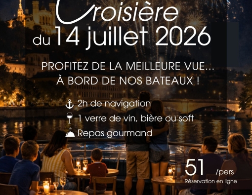 CROISIERE DU 14 JUILLET 2026